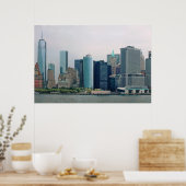 City - NY – 金融街 ポスター (キッチン)
