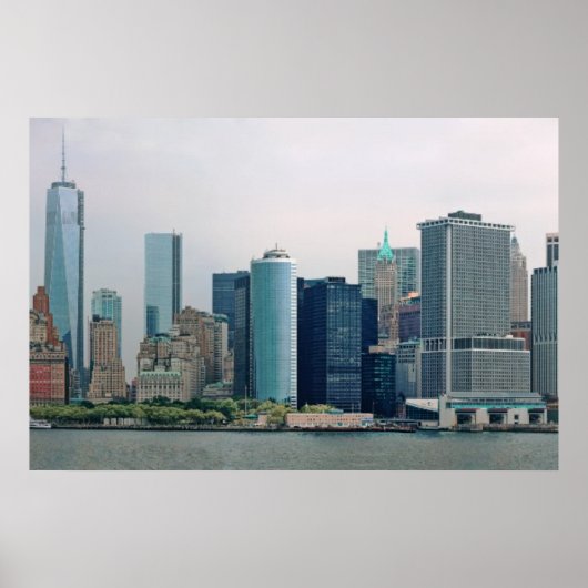 City - NY – 金融街 ポスター (正面)