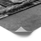 City - NY – 金融街 – BW ポスター (角)