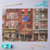 City - NY - 1909年に起きた殺人事件 薄葉紙 (クラフト)