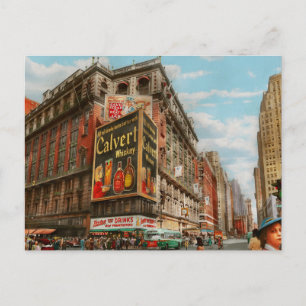 City - NY - Tastee's and Macy's 1942 ポストカード