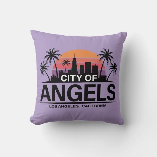 City of Angels, Los Angeles, California クッション (正面)