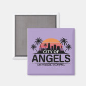 City of Angels, Los Angeles, California マグネット (正面/裏面)