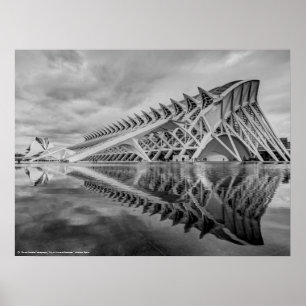 City of Arts and Sciences – スペイン,バレンシア ポスター