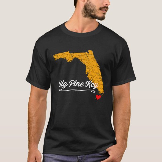 City of BIG PINE KEY FLORIDA  FL Merch Souvenir  G Tシャツ (正面)