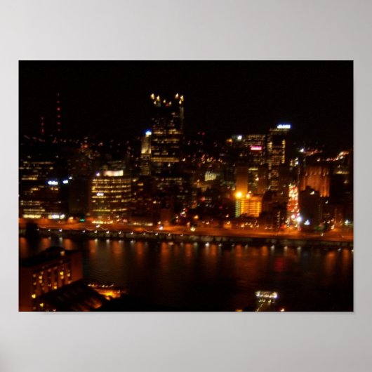 City of Black and金ゴールド ポスター (正面)