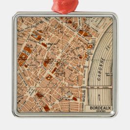 City of Bordeaux France メタルオーナメント