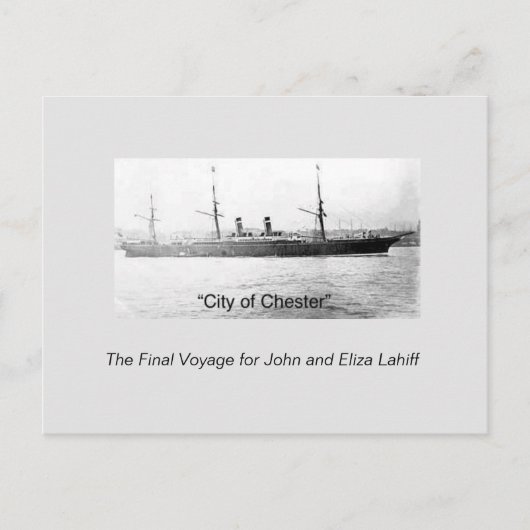 City of Chesterはがき ポストカード (正面)