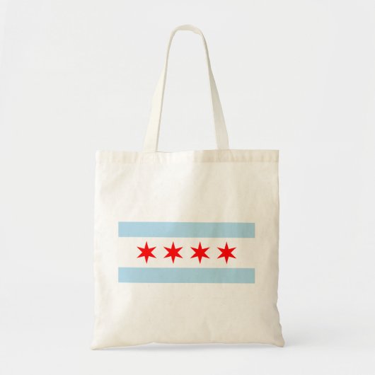 City of Chicago Flag トートバッグ (正面)