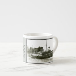City of Cleveland III B&W espresso mug エスプレッソカップ