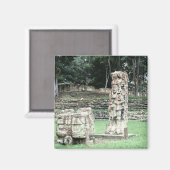 City of Copan Mayan Ruins写真設計 マグネット (正面/裏面)