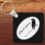City of Crowsロゴキーチェーン キーホルダー (正面)