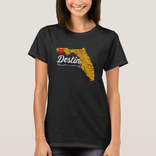 City of DESTIN FLORIDA - FL Merch Souvenir - Graph Tシャツ (正面)