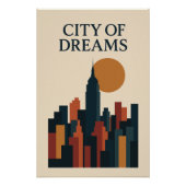 City of Dreams – New York Stylisée ポスター (正面)