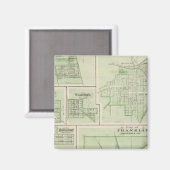 City of Franklin, Johnson Co with Shelbyville マグネット (正面/裏面)
