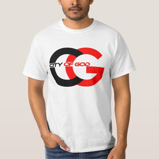 City of GodジャンボロゴTシャツ Tシャツ (正面)