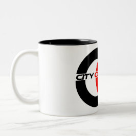 City of God Logo Mug ツートーンマグカップ