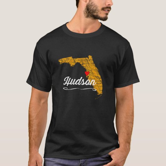 City of HUDSON FLORIDA - FL Merch Souvenir - Graph Tシャツ (正面)
