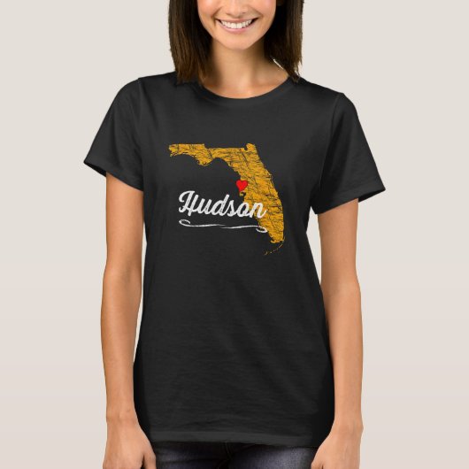 City of HUDSON FLORIDA - FL Merch Souvenir - Graph Tシャツ (正面)