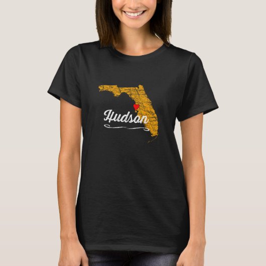 City of HUDSON FLORIDA - FL Merch Souvenir - Graph Tシャツ (正面)