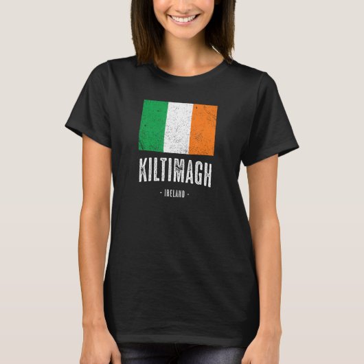 City of Kiltimagh Ireland Men Kids - Irish F Tシャツ (正面)