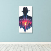 City of Lights キャンバスプリント (インサイチュ (ウッドフロア))