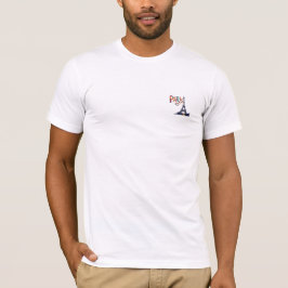 City of Lights：パリはっきりしたタイポグラフィアート Tシャツ