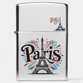 City of Lights: Bold Paris Typography Art