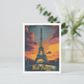 City of Lights Paris，フランス ポストカード (スタンド正面)