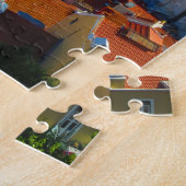 City of Lisbon in Portugal - Vertical Puzzle ジグソーパズル (側面)