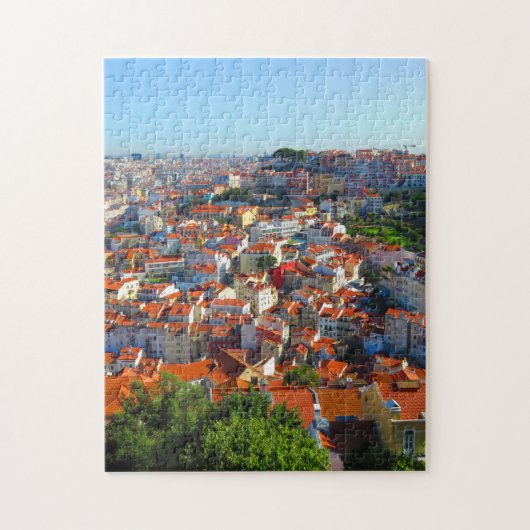 City of Lisbon in Portugal - Vertical Puzzle ジグソーパズル (縦)