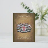 City of London Arms Greetings ポストカード (スタンド正面)