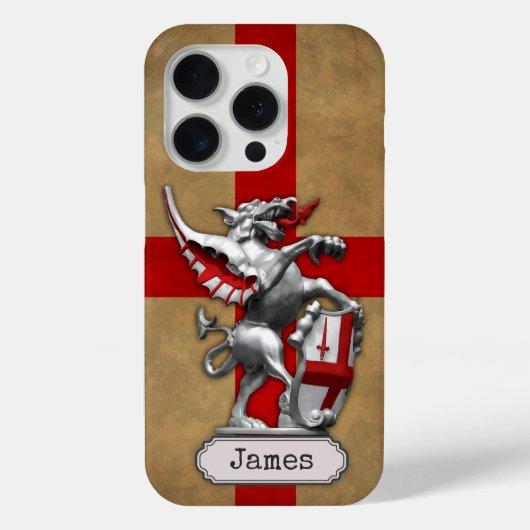 City of London Dragon Personalizable Case-Mate iPhoneケース (裏面)