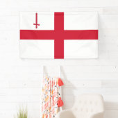 City of London (England) (Uk Capital City) 横断幕 (インサイチュ)