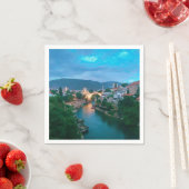City of Mostar – ボスニア・ヘルツェゴビナ スタンダードカクテルナプキン (インサイチュ)