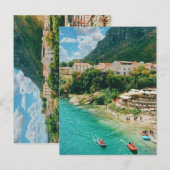 City of Mostar – ボスニア・ヘルツェゴビナ ポストカード (正面/裏面)