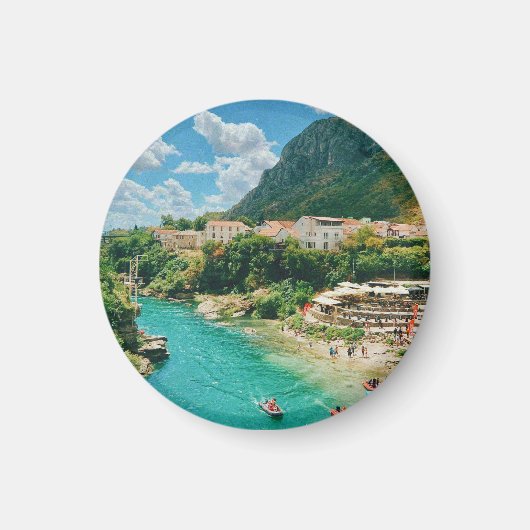 City of Mostar – ボスニア・ヘルツェゴビナ マグネット (正面)