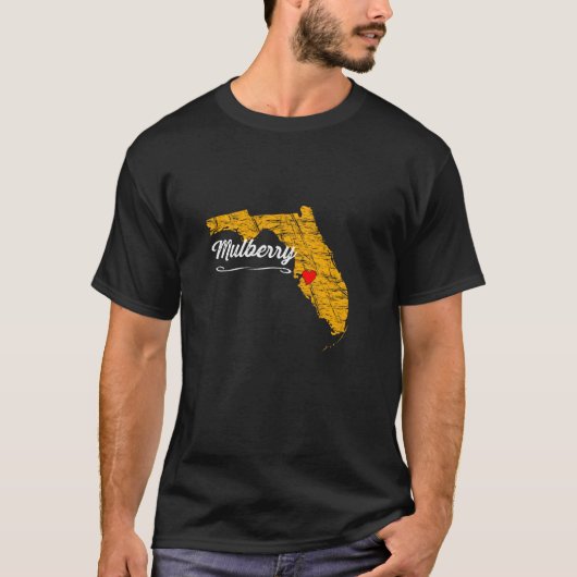 City Of Mulberry Florida Fl Merch土産グラフ Tシャツ (正面)