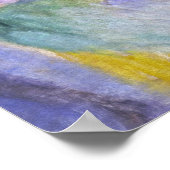 City of Paris by Robert Dellaunay -抽象芸術・アート ポスター (角)