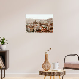 City of Porto during sunset ポスター