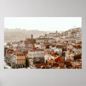 City of Porto during sunset ポスター (正面)