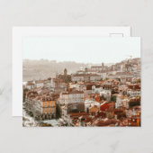City of Porto during sunset ポストカード (正面/裏面)