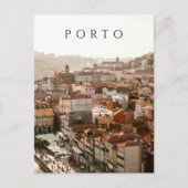 City of Porto, golden sunset ポストカード (正面)