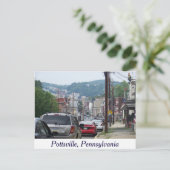 City of Pottsville，ペンシルバニア州ポストカード ポストカード (スタンド正面)
