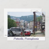 City of Pottsville，ペンシルバニア州ポストカード ポストカード (正面/裏面)