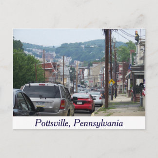 City of Pottsville，ペンシルバニア州ポストカード ポストカード