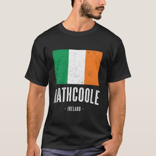 City Of Rathe Ireland Irish Flag Tシャツ (正面)