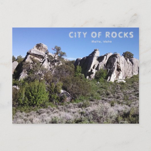 City of Rocks National Preserve Post Card ポストカード (正面)