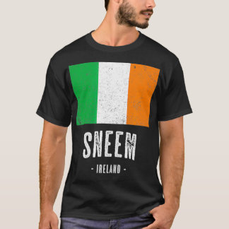 City of SNEEM Ireland Men Women Kids Irish Flag Tシャツ