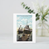 City of St. Ignace & City of Cleveland, D&C Line ポストカード (スタンド正面)